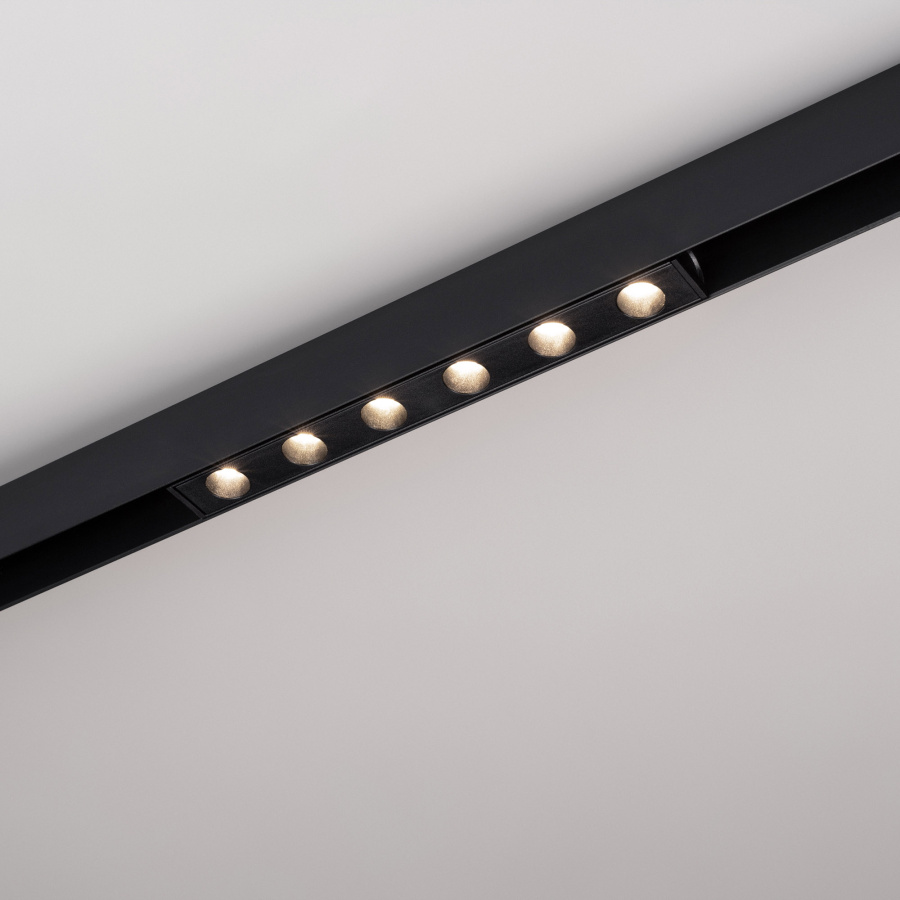 Светильник MAG-DOTS-25-L200-6W Warm3000 (BK, 30 deg, 24V, DALI) (Arlight, IP20 Металл, 5 лет)