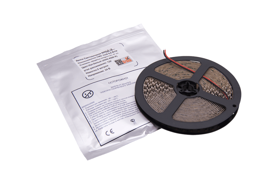 Лента светодиодная SWG SWG3120, 24В, IP20, нейтральный белый