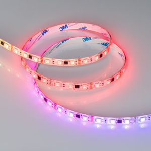 Лента герметичная DMX-SE-B60-10mm 12V RGB-PX3 (14 W/m, IP65, 5060, 5m) (Arlight, -)
