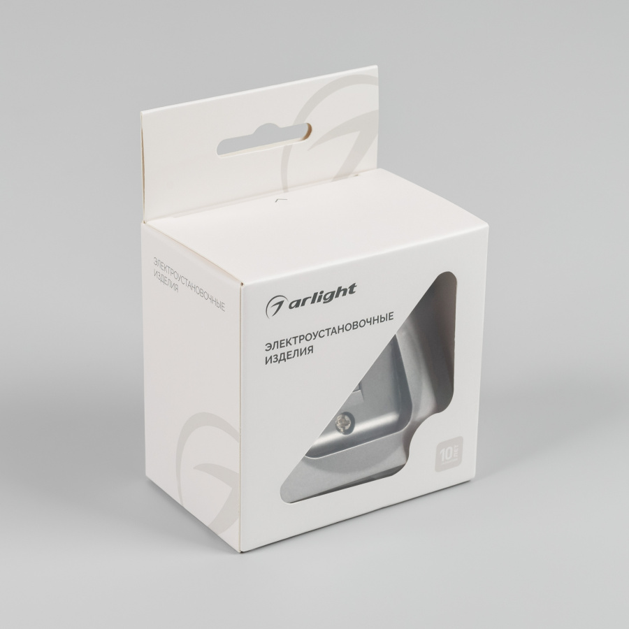 Механизм компьютерной розетки SCT-MPC1-PL-GR-V (RJ-45, CAT6) (Arlight, -)