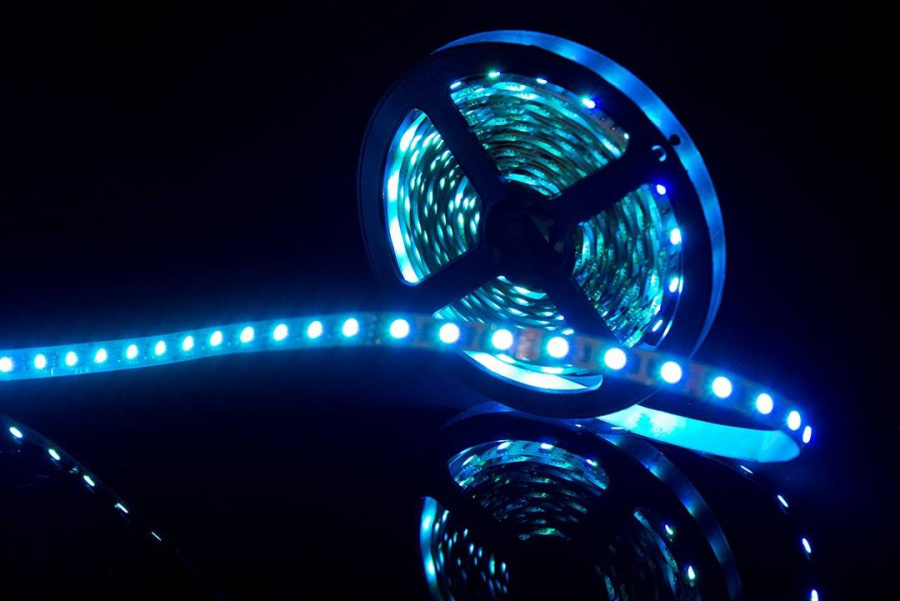 Лента светодиодная SWG SWG560, 14,4 Вт/м, 12В, IP20, RGB