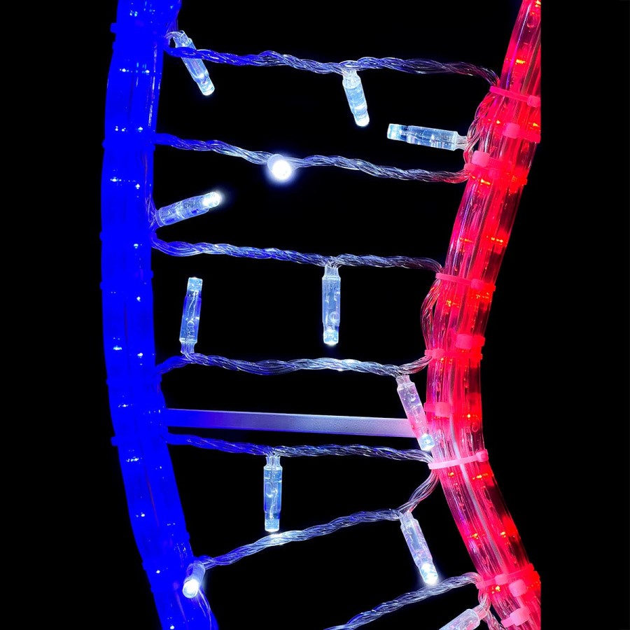 Светодиодная Консоль «Бабочка большая» 100 х 250 см, Разноцветная, 220В