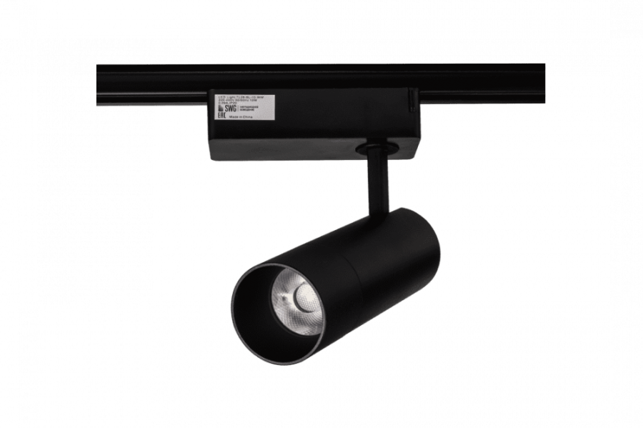 Светильник трековый однофазный TL28, Черный, 10Вт, 3000K