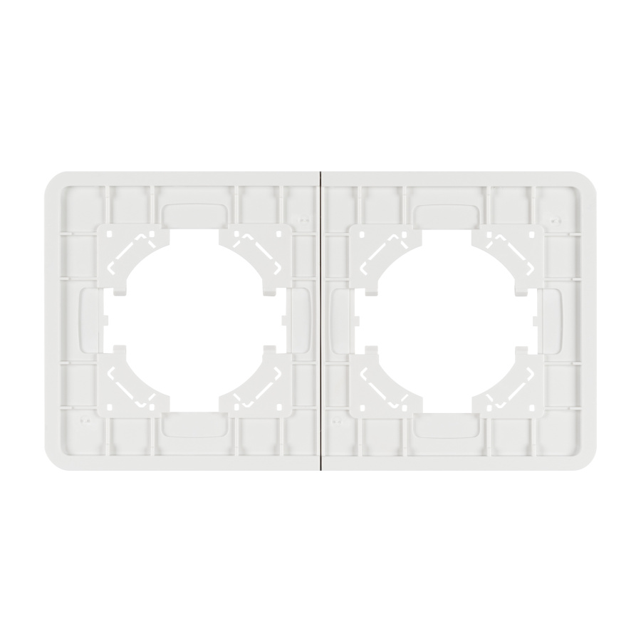 Рамка стеклянная FRM-OMALI-SFGS-2-WH (Arlight, -)