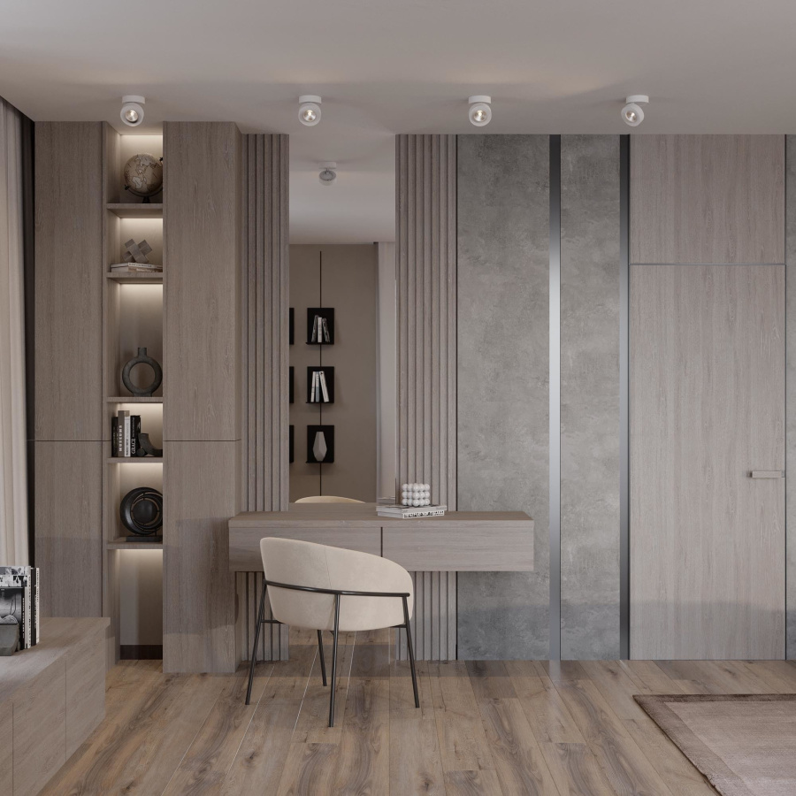 Светильник LGD-MONA-TRACK-4TR-R100-12W Day4000 (BK, 24 deg, 230V) (Arlight, IP40 Металл, 3 года)