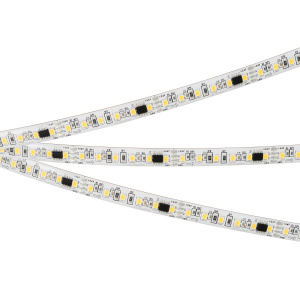 Лента герметичная SPI-SE-A120-10mm 24V Warm3000-PX6-BPT (11 W/m, IP65, 2835, 5m) (Arlight, бегущий огонь)