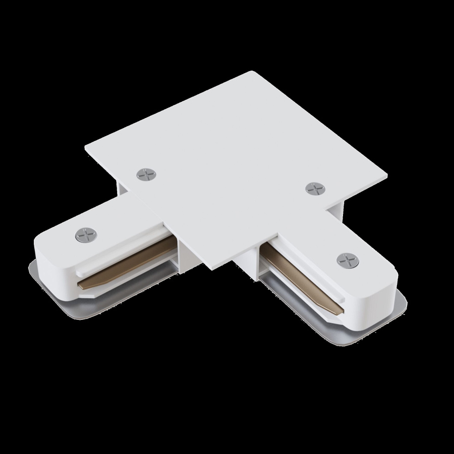 Коннектор L-образный Unity встраиваемый белый для встраиваемой трековой системы Technical TRA002CL-11W