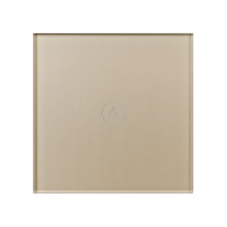 Выключатель сенсорный SWT-OMALI-S01-ZB-GD (250V, 10A, Zigbee) (Arlight, Стекло)