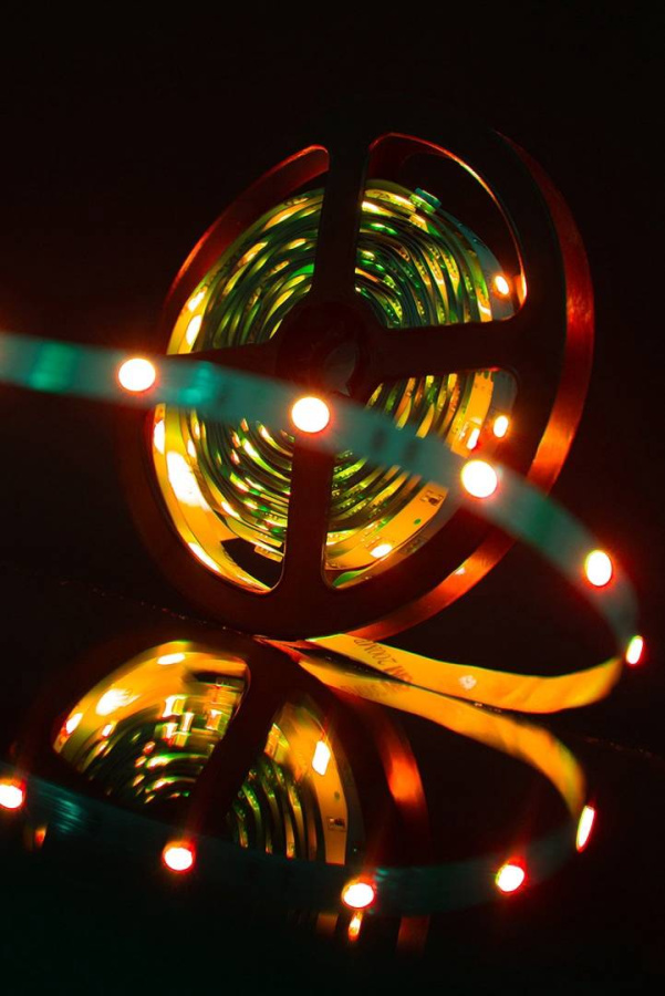 Лента светодиодная SWG SWG530, 7,2 Вт/м, 12В, IP20, RGB