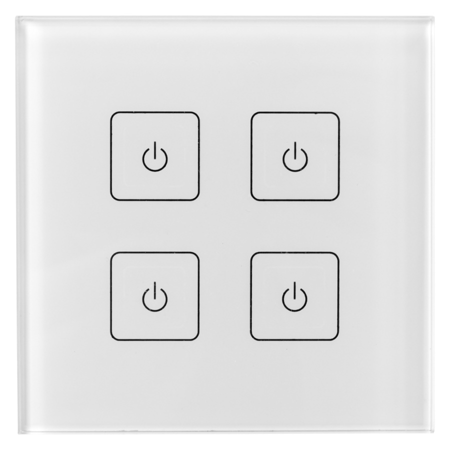 INTELLIGENT ARLIGHT Сенсорная панель DALI-901-11-ADDR-DIM-DT6-IN White (BUS) (IARL, IP20 Пластик, 3 года)