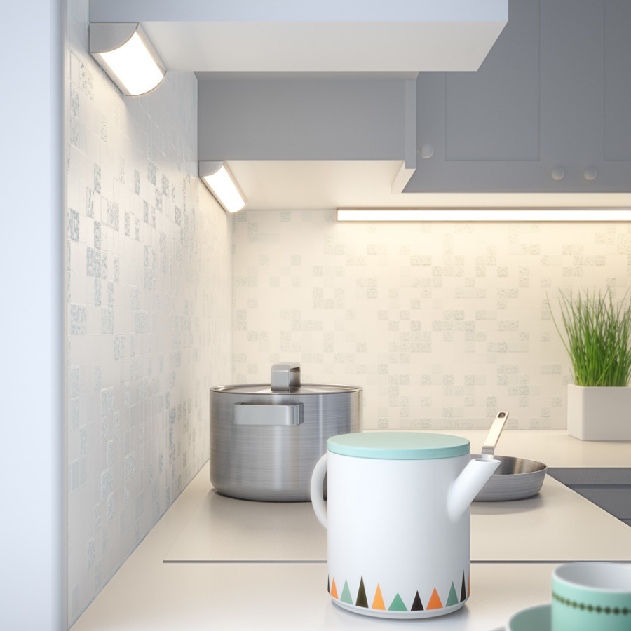 Профиль KLUS-P45.30-2000 ANOD (Arlight, Алюминий)