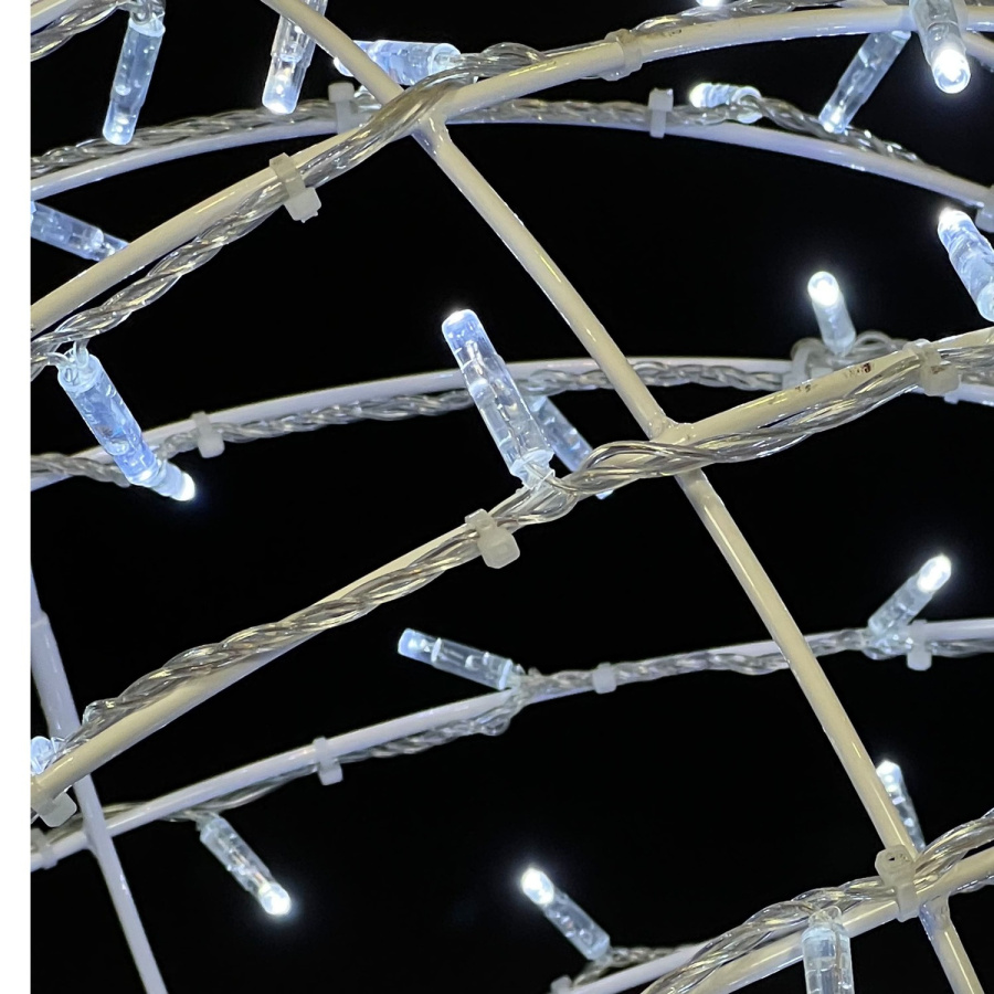 Светодиодная Фигура "Световой Шар" Ø0,65м Белая 220В, IP65