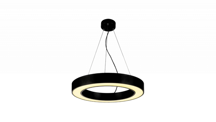 Светильник DWR 1003D5.6, Черный, 36Вт, Теплый белый (3000К)