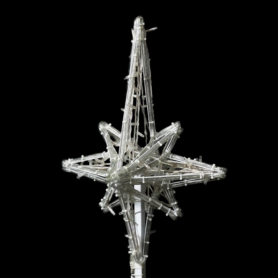 Макушка "Роза Ветров" 75 см, Белая, 220В