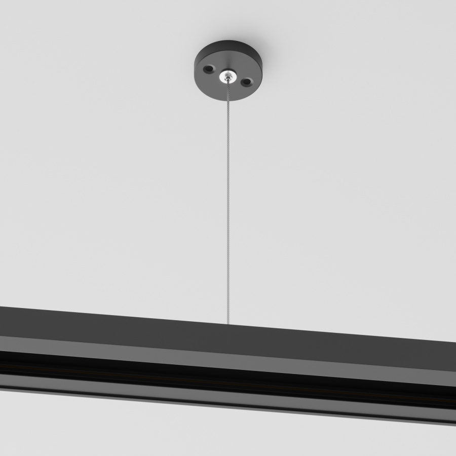 Подвес тросовый 1 шт. Unity черный для накладной трековой системы Technical TRA001CW-11B