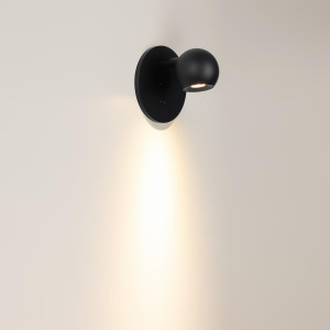 Светильник SP-OTTORI-WALL-CHARGE-6W Warm3000 (BK, 30 deg, 230V, USB-C) (Arlight, IP20 Металл, 3 года)