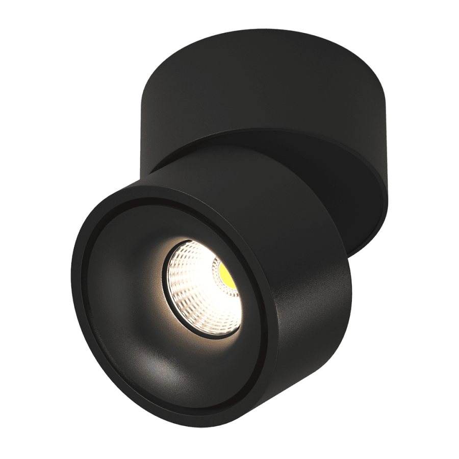 Светильник DesignLed MJ-1002, поворотный, черный, Теплый белый (3000К)