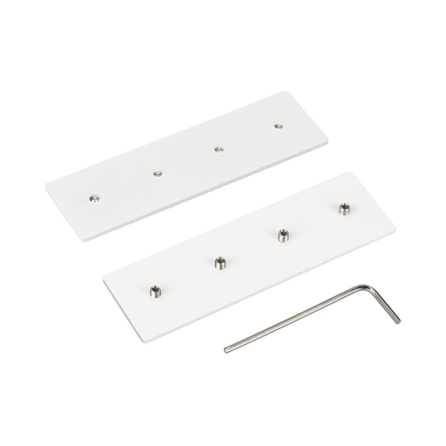 Коннектор прямой MAG-CON-45-SIDE (WH) (Arlight, Металл)