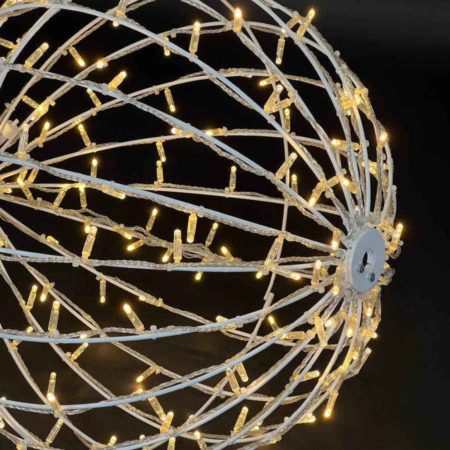 Светодиодная Фигура "Световой Шар" Ø0,65м Тепло-Белая 220В, IP65