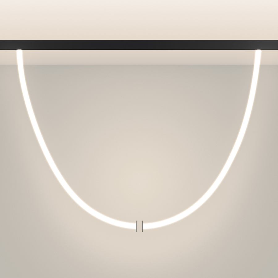 Светильник MAG-ORIENT-TUBE-ELASTIC-R25-L5000-70W Warm3000 (BK, 360 deg, 48V) (Arlight, IP20 Металл, 3 года)