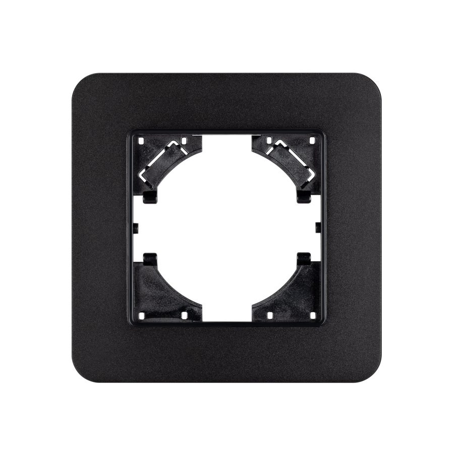 Рамка алюминиевая FRM-AKIRY-SFAL-1-BK (Arlight, -)