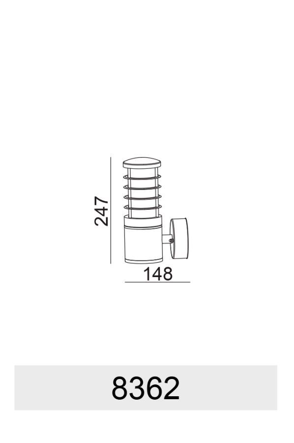 Светильник "Сицилия" G8362 Цвет: черный