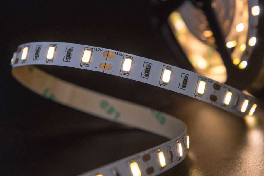 Лента светодиодная SWG SWG660, 12 Вт/м, 12В, IP20, теплый белый