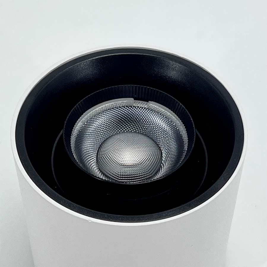 Накладной плоско/поворотный LED светильник, WC1415 15W 4000K бело-черный