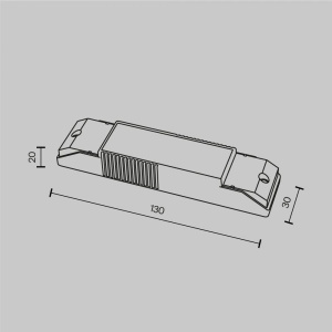 Источник тока Lighting control PSL-TR40-150-300mA