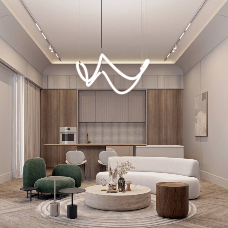 Светильник MAG-FLEX-TUBE-ELASTIC-L5000-70W Day4000 (BK, 360 deg, 48V) (Arlight, IP20 Металл, 3 года)