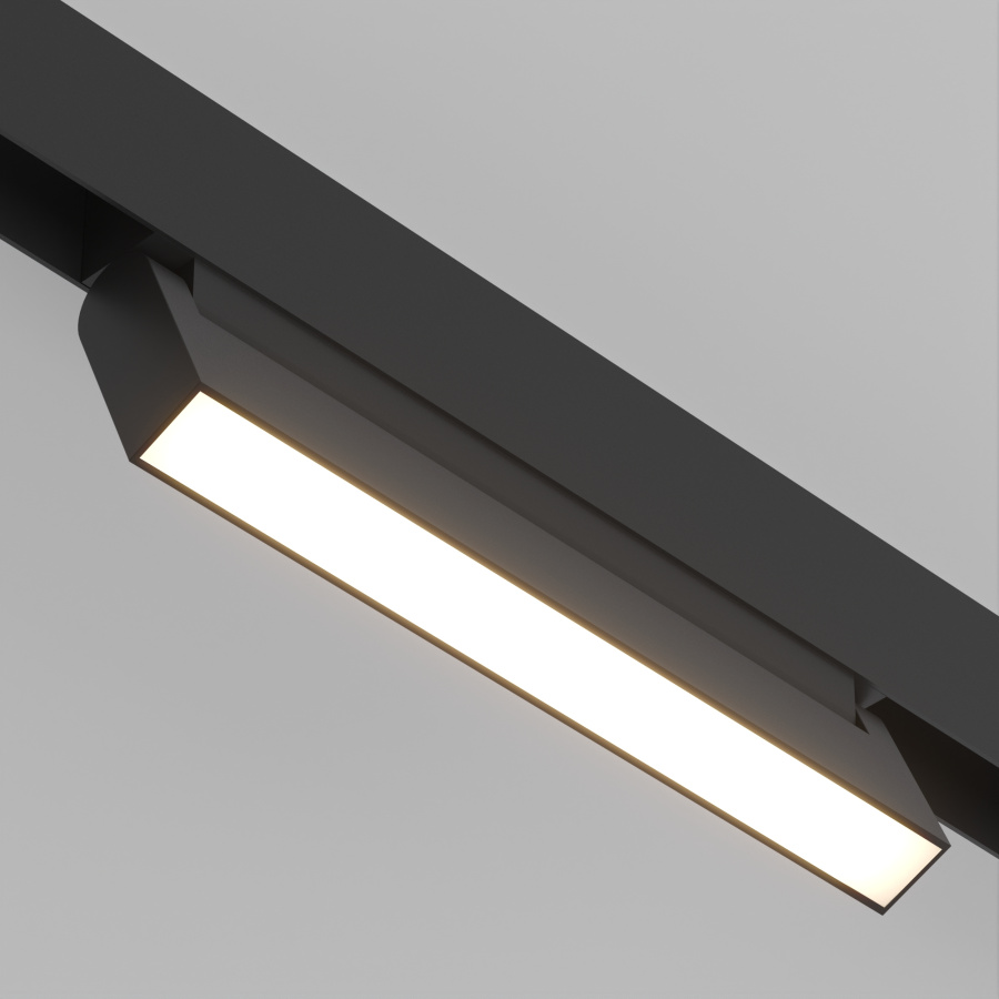 Светильник MAG-ORIENT-FLAT-FOLD-S230-12W Warm2700 (BK, 80 deg, 48V) (Arlight, IP20 Металл, 5 лет)