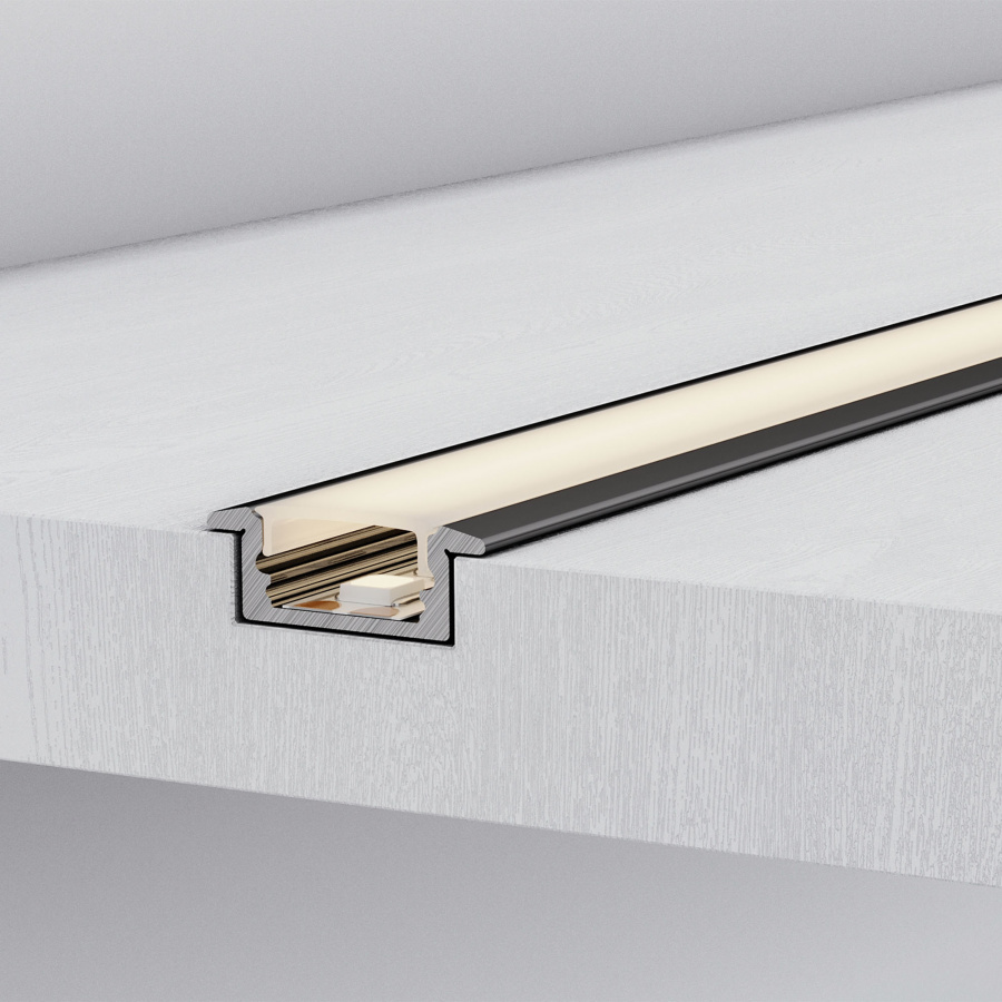 Профиль LINE-2308-F-2000 WHITE (Arlight, Алюминий)