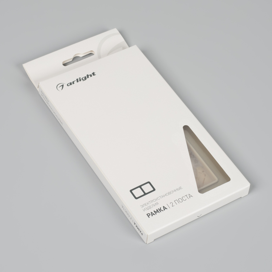 Рамка стеклянная FRM-OMALI-SFGS-2-GD (Arlight, -)