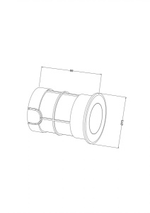 Встраиваемый светильник Outdoor O044DL-L3S3K