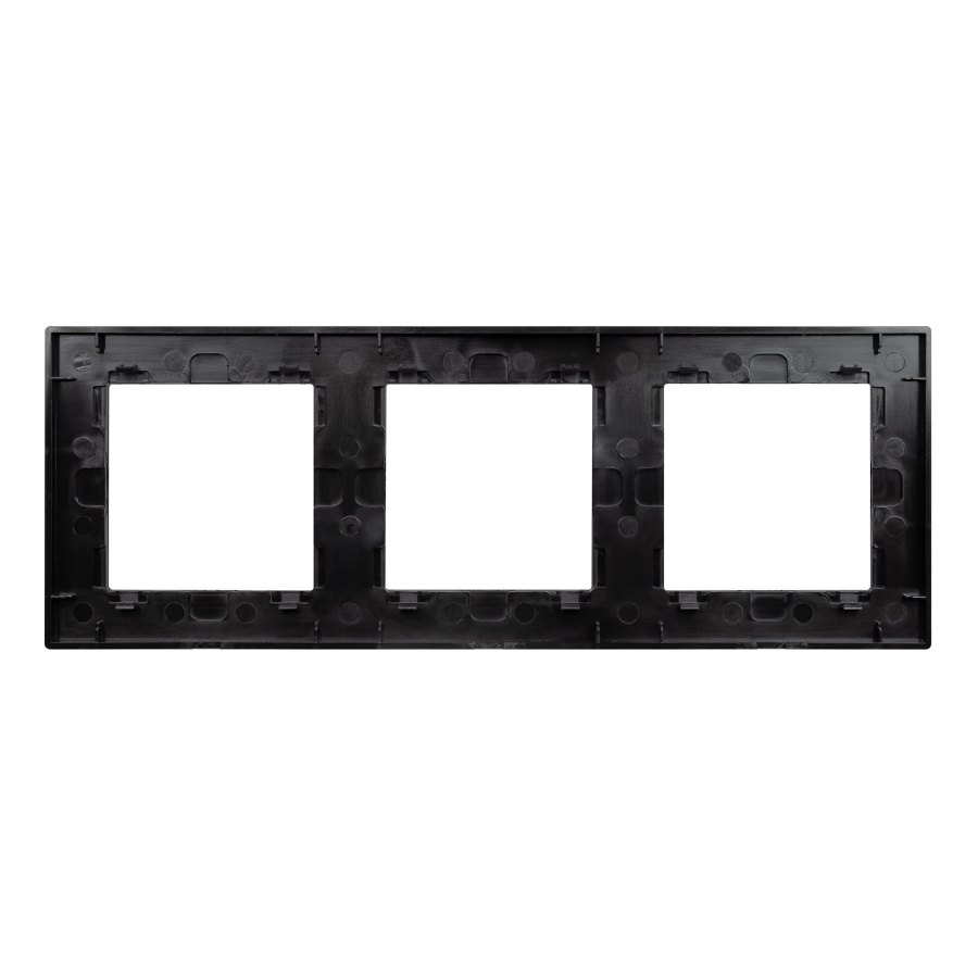 Рамка алюминиевая FRM-PRESTO-ALS-3-BK (Arlight, -)