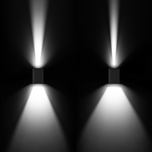 Светильник LGD-WALL-VARIO-S104x129-2x6W Day4000 (BK, 1-80 deg) (Arlight, IP54 Металл, 3 года)