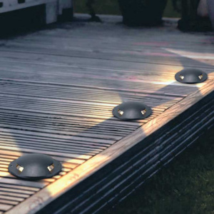 Светильник STEP LIGHT G1031  встраиваемый черный  220V 3W Led  теплого белого цвета.