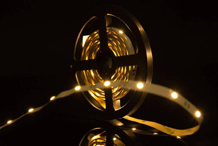 Лента светодиодная SWG SWG530, 7,2 Вт/м, 12В, IP20, теплый белый