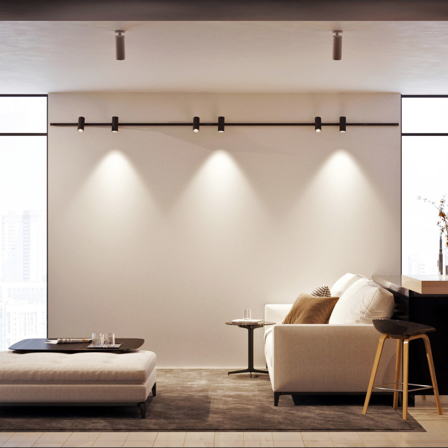 Светильник SP-POLO-TRACK-LEG-R65-8W Warm3000 (WH-WH, 40 deg) (Arlight, IP20 Металл, 3 года)