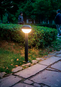 Светильник "Салерно" Bollard light  LED 21W  G4027-1000  3000К.  Цвет: черный
