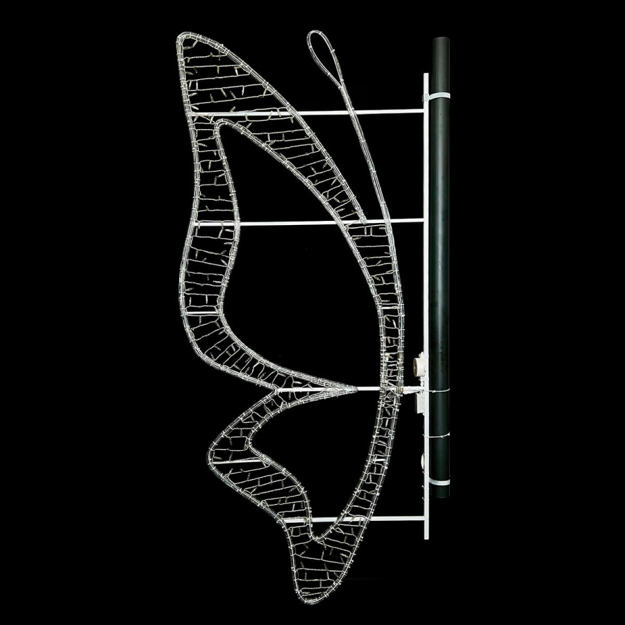 Светодиодная Консоль «Бабочка большая» 100 х 250 см, Разноцветная, 220В