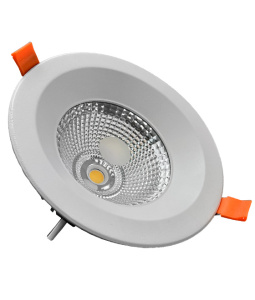 Светильник круглый  DW2027  LED COB 30W 2700K. Цвет: белый