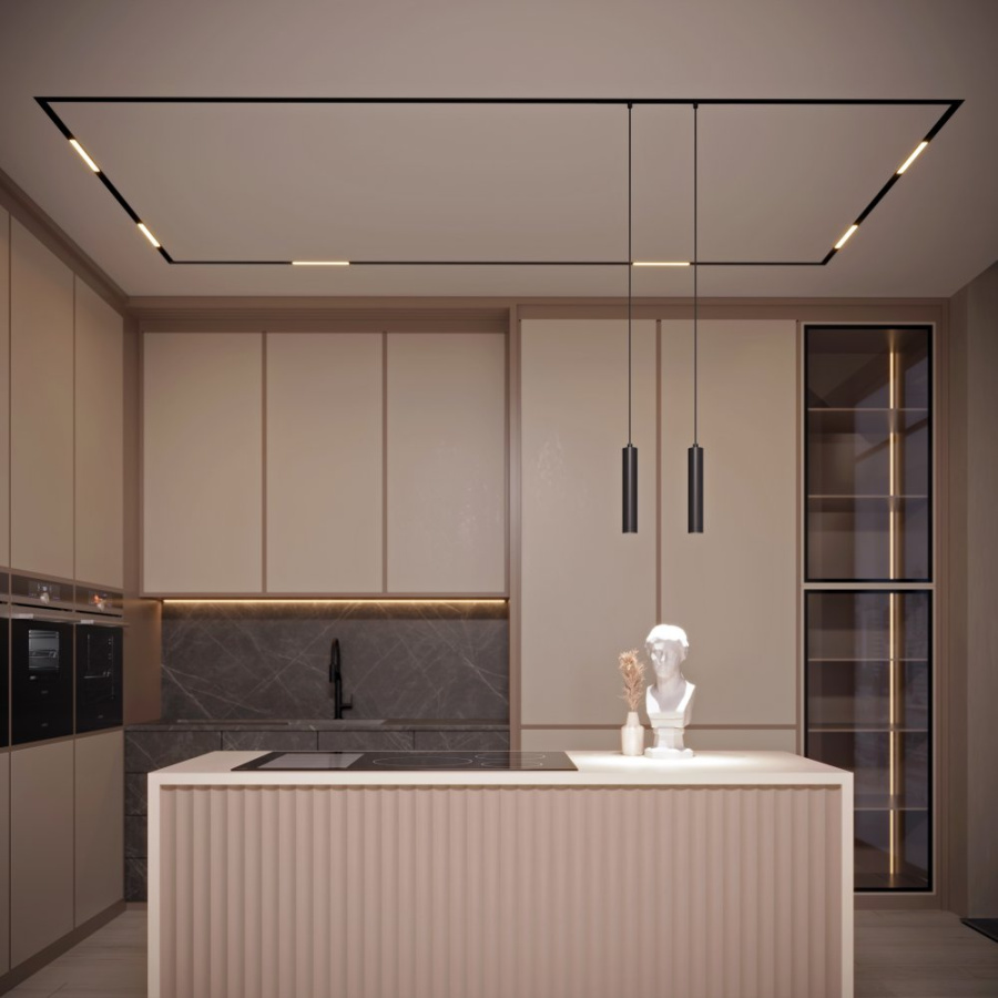 Светильник MAG-ORIENT-SPOT-HANG-R45-12W Warm3000 (BK, 24 deg, 48V, DALI) (Arlight, IP20 Металл, 5 лет)