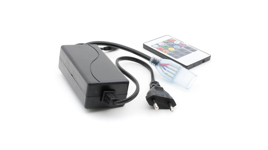 Контроллер черный для ленты SMD-5050 RGB 220 вольт