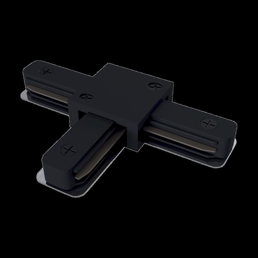 Коннектор Т-образный Unity черный для накладной трековой системы Technical TRA001CT-11B