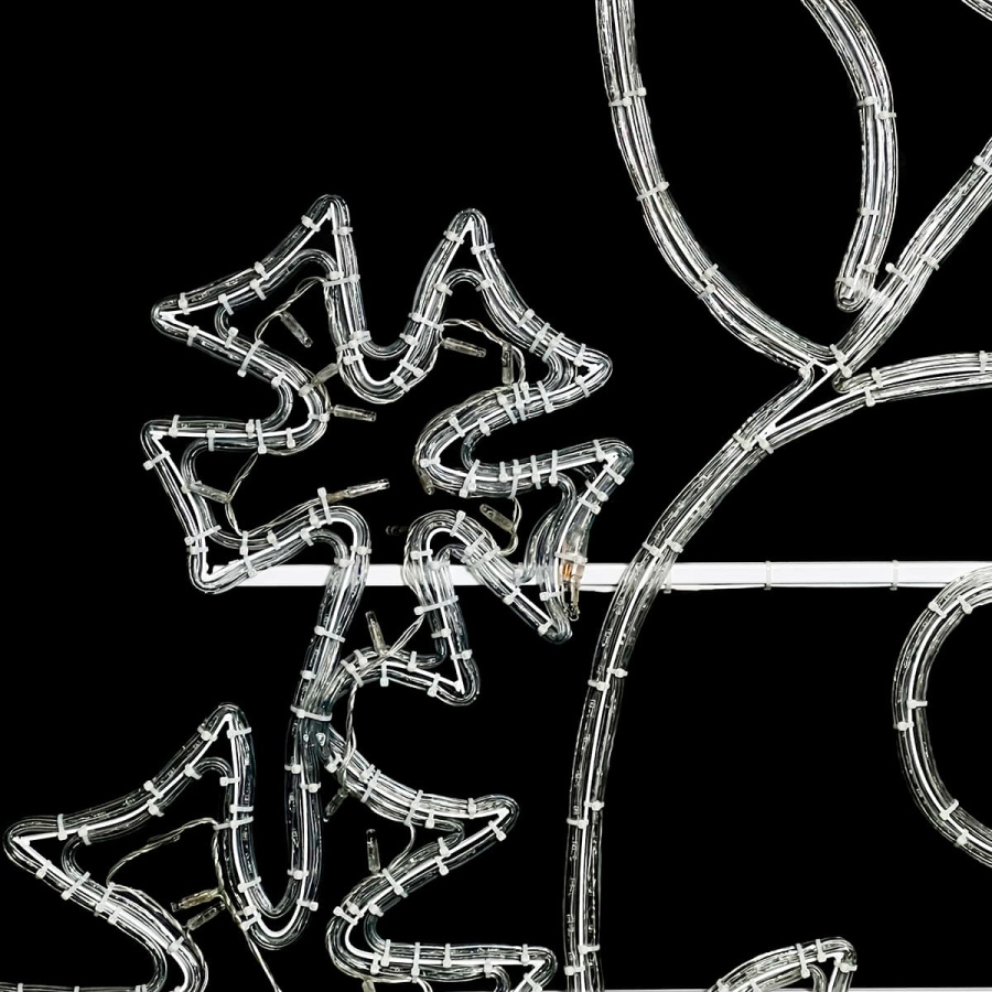 Светодиодная Консоль «Васильки» 100 х 250 см, Разноцветная, 220В