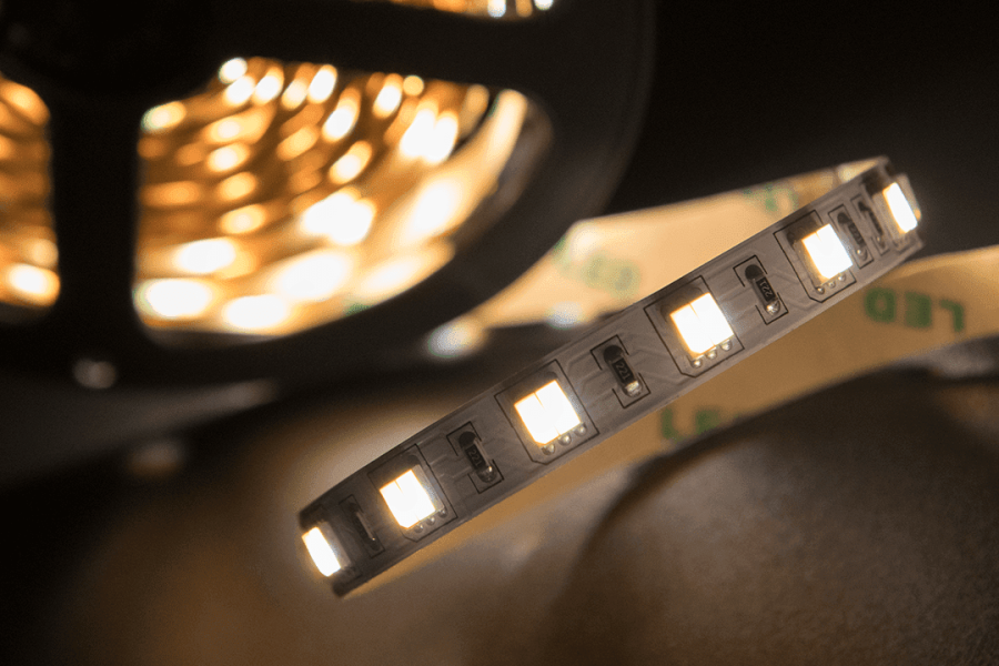 Лента светодиодная SWG SWG560, 14,4 Вт/м, 24В, IP20, теплый белый + холодный белый