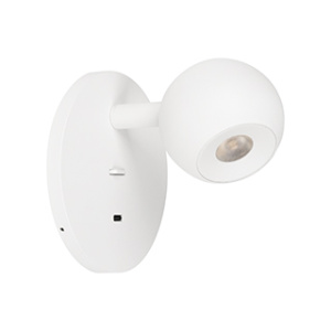 Светильник SP-OTTORI-WALL-CHARGE-6W Warm3000 (WH, 30 deg, 230V, USB-C) (Arlight, IP20 Металл, 3 года)
