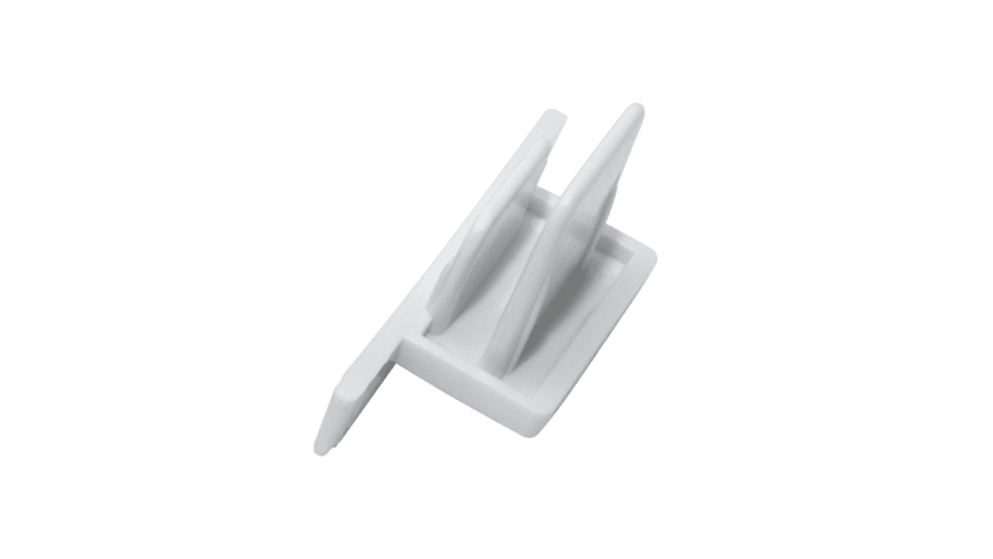 Заглушка для однофазного встраиваемого трека, белый