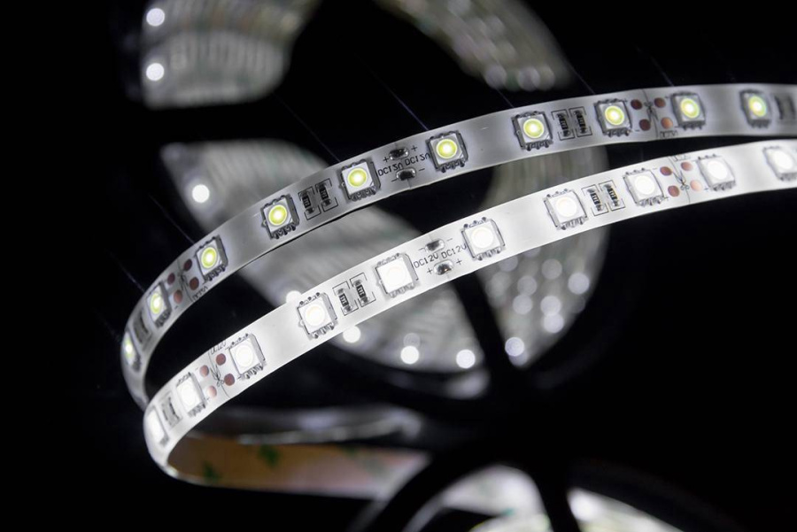 Лента светодиодная SWG SWG560, 14,4 Вт/м, 12В, IP65, холодный белый